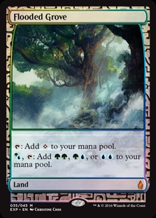 Flooded Grove Zendikar Expeditions